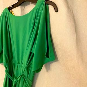 Cut out shoulder dress